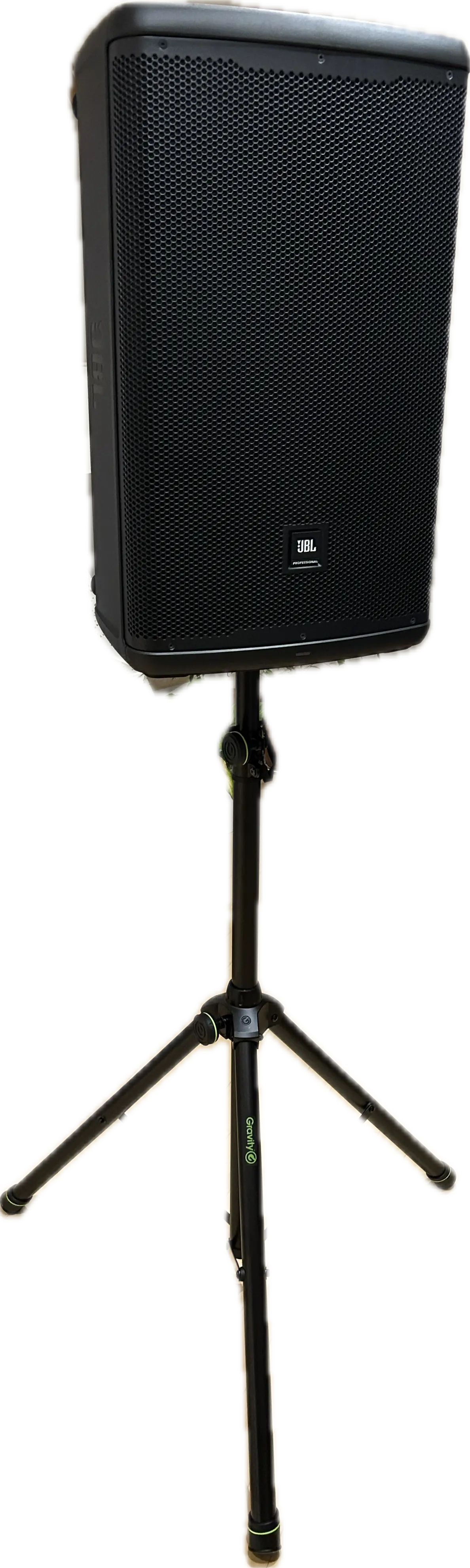 JBL EON715 Lautsprecher auf Stativ